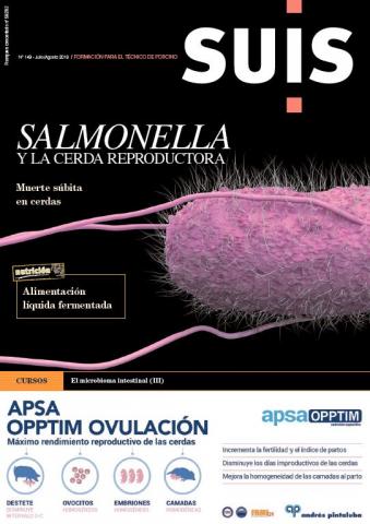 Salmonella y la cerda reproductora - Suis - N°149, Jul.-Ago. 2018