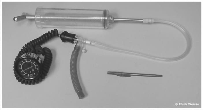Figure 26-7. Negative pressure ventilation device that can be attached to an endotracheal tube