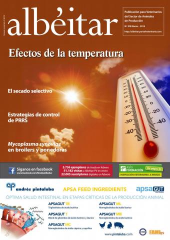 Efectos de la temperatura - Albéitar - N°213, Mar. 2018